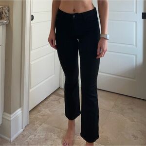 Black Lucky Brand Cropped Pants